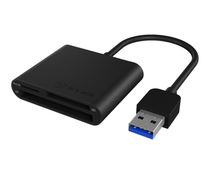 Czytnik kart SD ICY BOX USB 3.0 - CF, SD, microSD